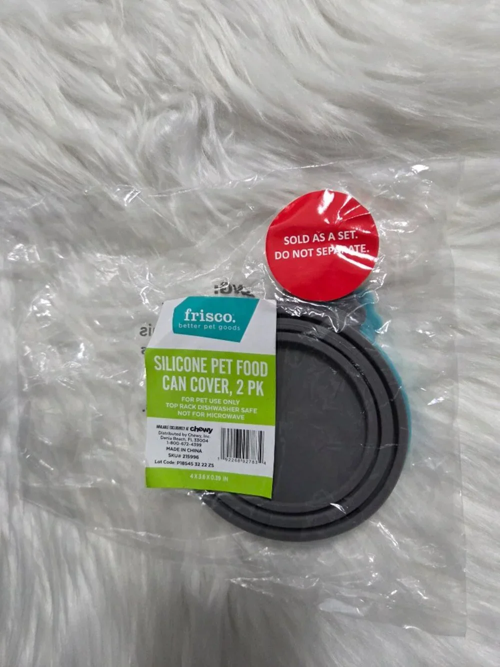 Frisco Silicone Pet Food Can Cover
